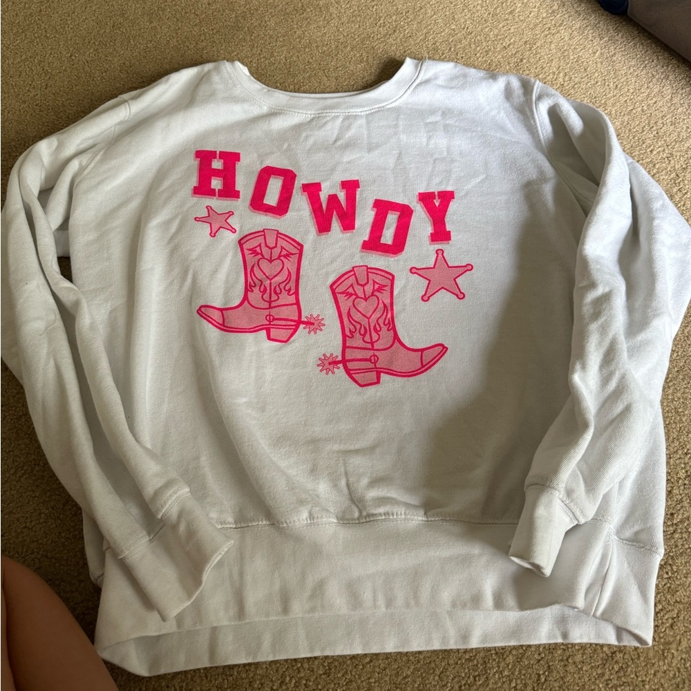 Howdy sweatshirt